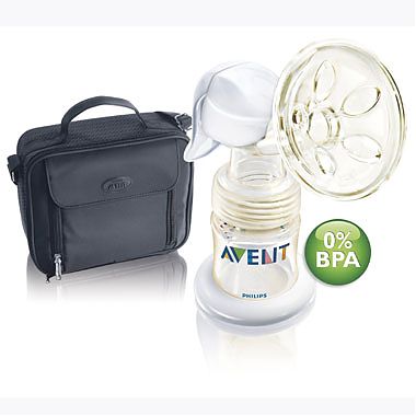 PHILIPS AVENT Pompa manuala pentru san. Set de calatorie PES 0%BPA