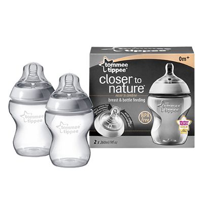 Tommee Tippee Closer to Nature Biberon 260 ml PP x 2