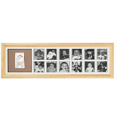 Baby Art First Year Print Frame NATURAL