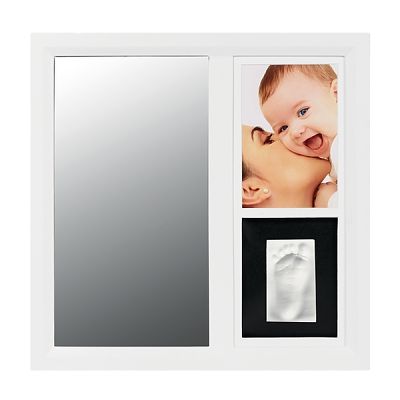 Baby Art Rama cu oglinda pentru mulaj si fotografie Black