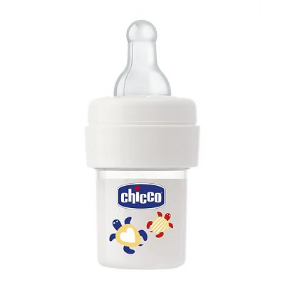 Chicco Biberon plastic 30 ml pentru medicamente TC 0 +