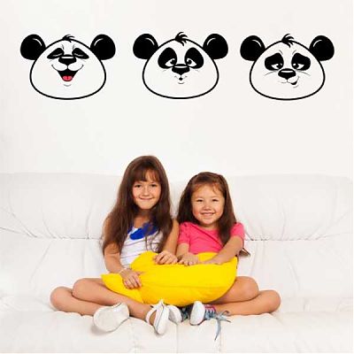 Stickere Ursuleti panda Sticker dim 210cm x 45cm