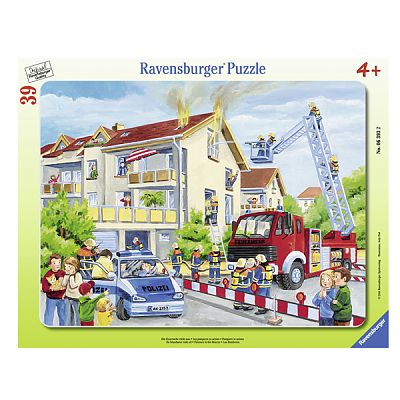 Ravensburger Puzzle Pompierii in actiune, 39 piese