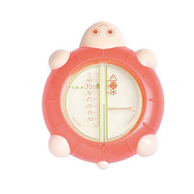 Bebe Confort- Mica Termometru de baie broscuta ROZ