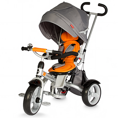 DHS Baby Tricicleta multifunctionala COCCOLLE GIRO portocaliu