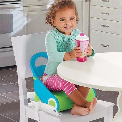 SUMMER Infant Booster Sit ’n Style, Blue/Green